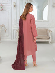 3 Piece Khaddar Suit-Embroidered (Unstitched)