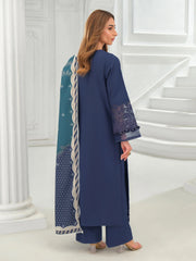 3 Piece Khaddar Suit-Embroidered (Unstitched)