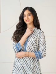 2 Piece Lawn Suit-Printed