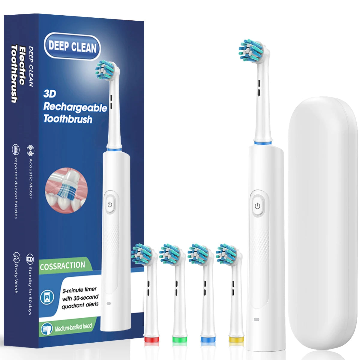 Smart Electric Toothbrush Round Head